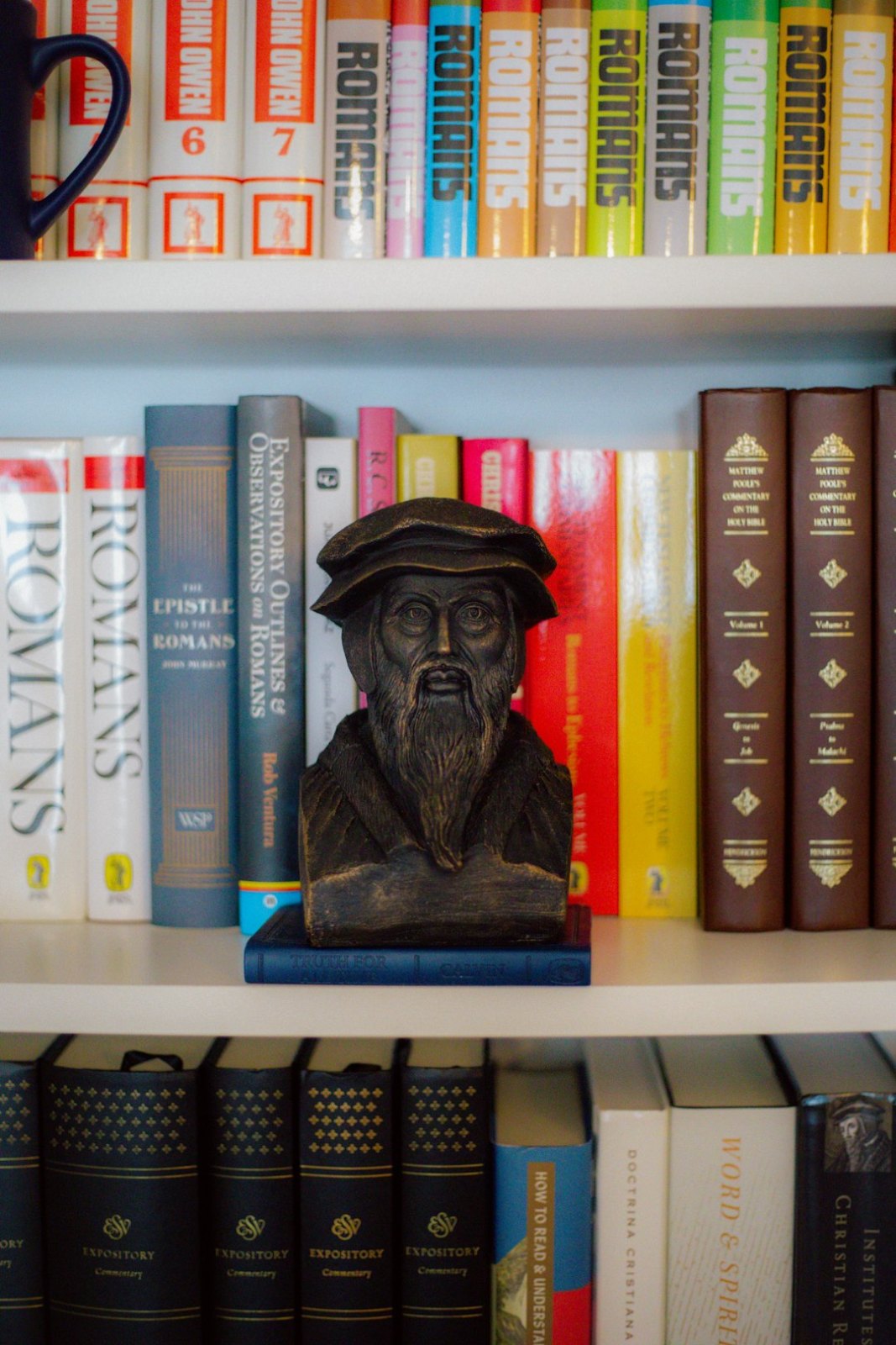 Анна Андреевна — преподаватель английского языка, улыбается, на фоне книжной полки в светлом кабинете